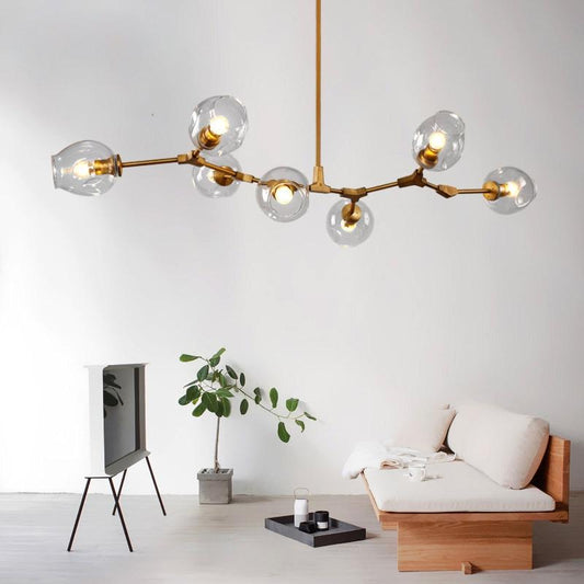 ping Nordic Modern Pendant Lights Designer Glass Pedant Lamps Art Decoration Light Fixtures for Bar Dining Living Room