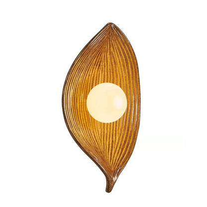 LED Glass Wall Light Creative Decoration Living Room Dining Room Study Corridor Modern Bar Resin Wall Light