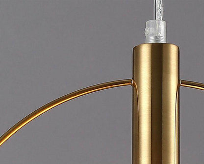 Modern Pendant Light Single Ring Hanging Lamp Arts Decoration Lighting