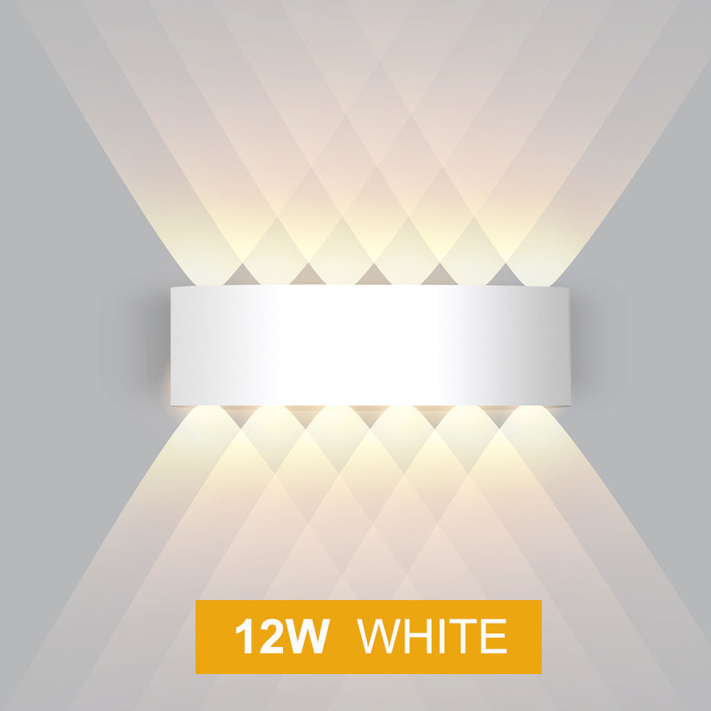 LED Wall Light Outdoor Waterproof Modern Nordic Style Indoor Wall Lamps Living Room Porch Garden Lamp 2W 4W 6W 8W 12W NR-69