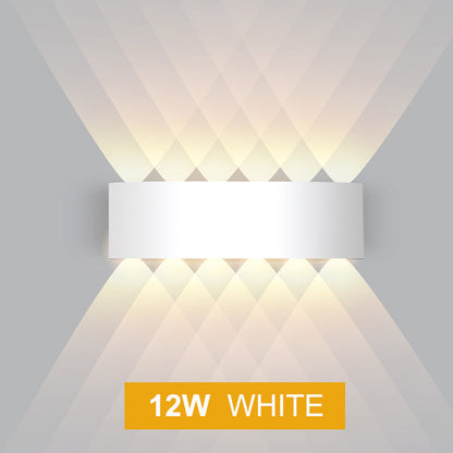 LED Wall Light Outdoor Waterproof Modern Nordic Style Indoor Wall Lamps Living Room Porch Garden Lamp 2W 4W 6W 8W 12W NR-69