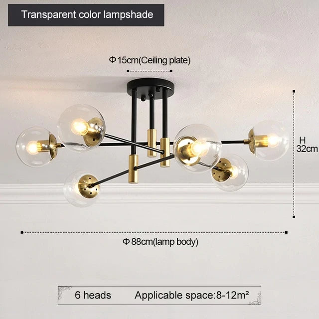 Copper Pendant Light Living Room Brass Pendant Lamps Dining Room Kitchen Fixture Modern Pendant Lights Bedroom Copper Lighting