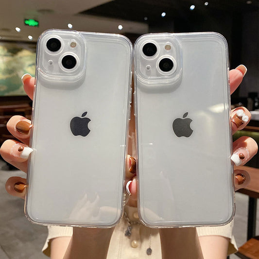 Transparent Hard Back Cover Luxury Shockproof Clear Phone Case For iPhone 16 15 14 13 12 11 Pro Max X XR XS XS Max 6S 7 8 Plus