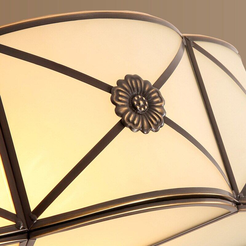 Modern Copper Ceiling Lamp Bedroom Ceiling Light Living Room Ceiling Lights Dining Brass Lamp Lustre Foyer Lamp Ceiling Lamps