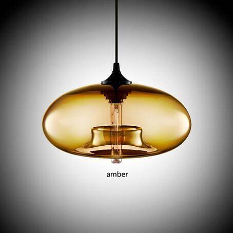 Nordic Modern Hanging 7 Color Glass Pendant Light