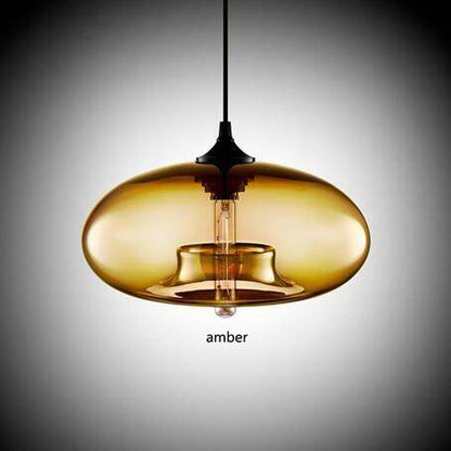 Nordic Modern Hanging 7 Color Glass Pendant Light