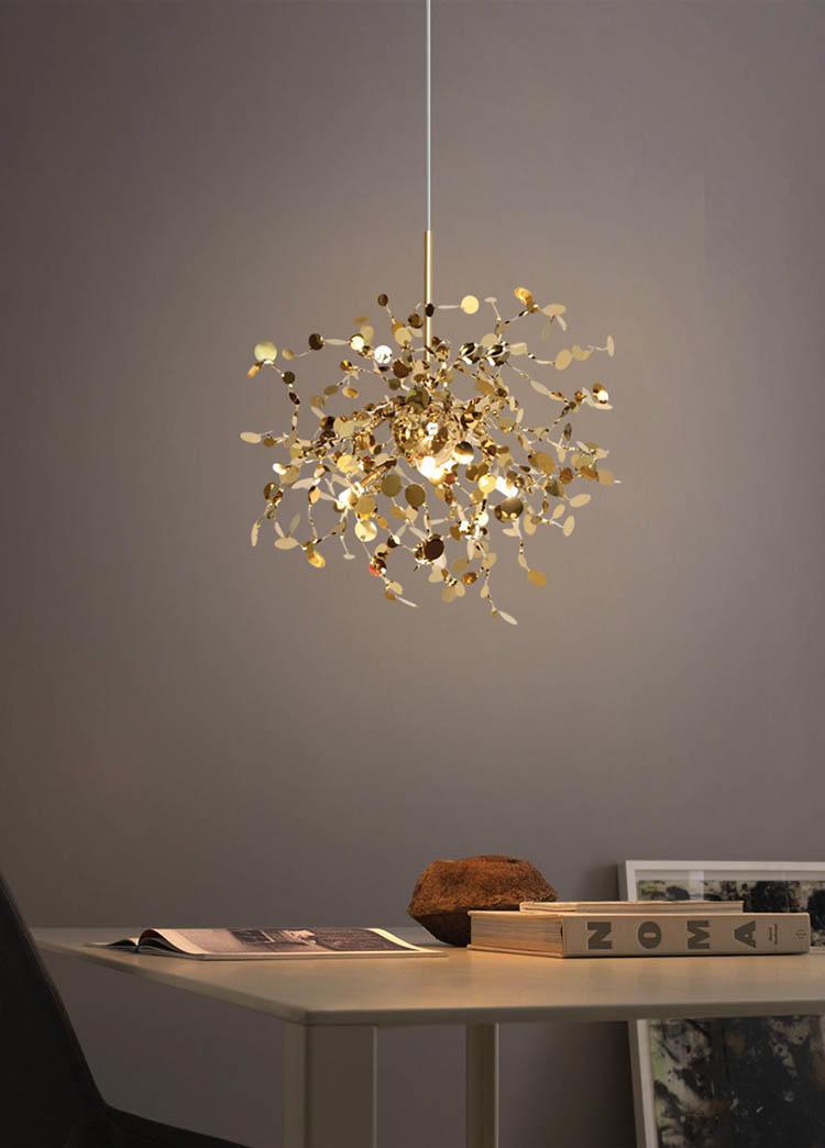 Nordic Modern Creative Design Stainless Steel Chandelier