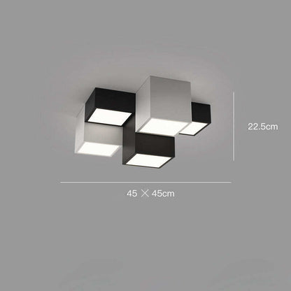 Modern Minimalist Living Room Lamp with No Main Lamp Lighting Creative Combination Ceiling Lamp