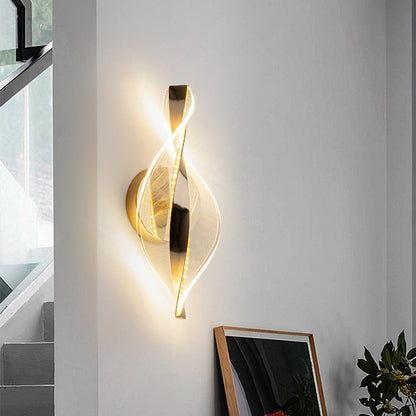 Nordic LED Wall Lamp  Living Room  Indoor Lighting Originality Lamps Modern LED Acrylic Bedside Wall Light