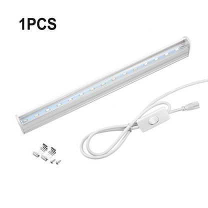 Full Spectrum Led Grow Light T5 Tube EU US Plug LED Phyto Lamps Grow LED Lamp Bar Light Hydroponic Plant Growth Light