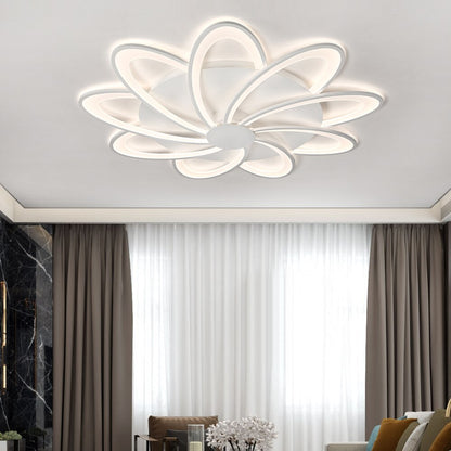 White Finished Modern LED Ceiling Lights For Living Room Bedroom Fashion Led Modern Home Lighting Fixtures
