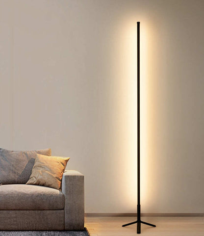 Modern LED floor lamp simple living room bedroom lamp colorful RGB light