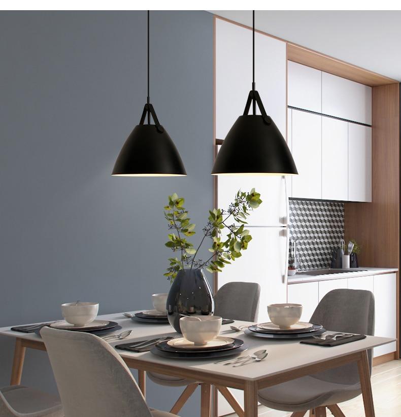 Nordic minimalist  pendant light creative bedside /restaurant /bedroom/ bar dining table study pendant lamp