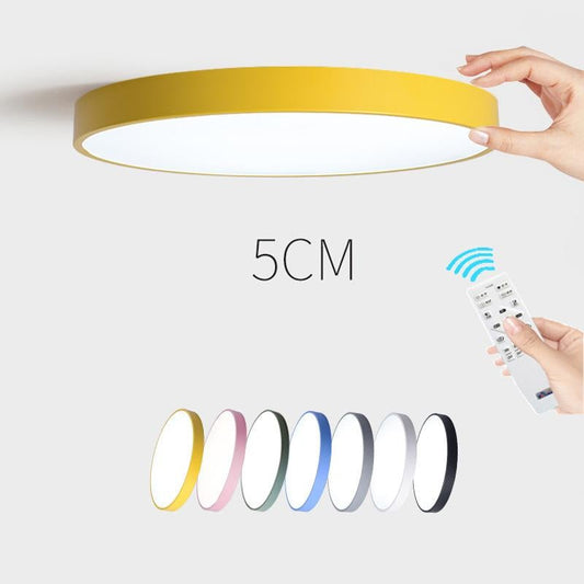 LED Ceiling Light Modern Lamp Living Room Lighting Fixture Surface Mount Remote Control