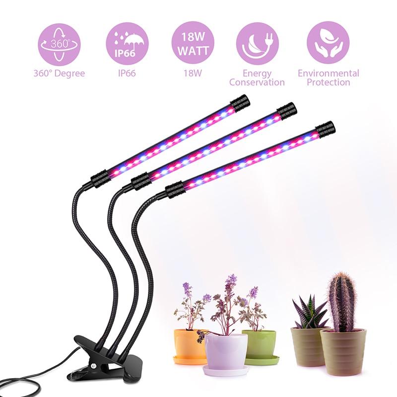 Goodland LED Grow Light USB Phyto Lamp Full Spectrum Fitolampy With Control For Plants Seedlings Flower Indoor Fitolamp Grow Box