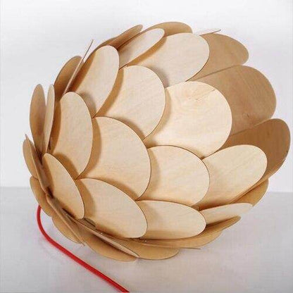 New Pinecone Lamp Kitchen Modern Wood Pendant Lights Lamp, Dinning Room Restaurant Modern Lighting, Pinecone Lamp Shape Lustres
