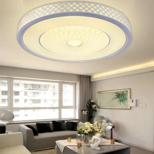 Modern LED Colorful 2.4G Remote Touch Control Ceiling Light 12W 24W 36W RGB+Warm White+Cold White Dimming Light For Livingroom