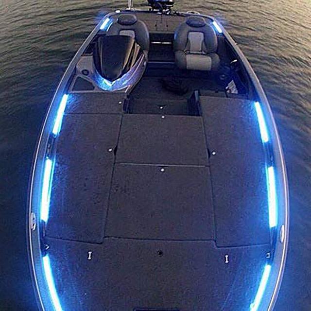 2Pcs/Set LED Signal Navigation Light Strip Waterproof Port Starboard Marine Boat Car Auto Signal Navigation Light Strip New