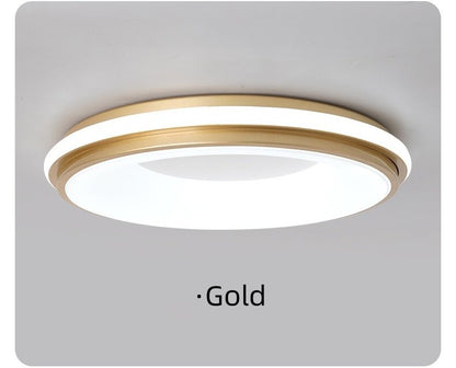 Nordic LED Ceiling Light Originality Macaron Circular Color Modern Ceiling Lamp Balcony Bedroom Study Room Aisles Home Lighting