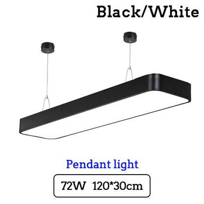LED Modern Ceiling Light Lamp dimmable Surface Mount Rectangleindustrial wind Lighting Fixture Bedroom Living Room Office lights
