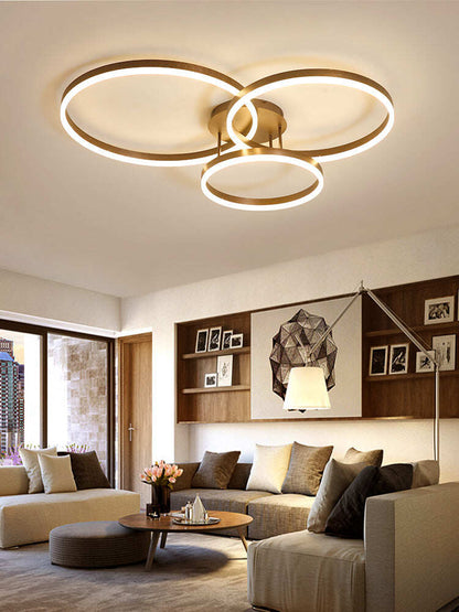 Led Ceiling Lights For Living Room Bedroom Remote Control Lamparas DeTecho Surface Mount White Indoor Lighting Fixture
