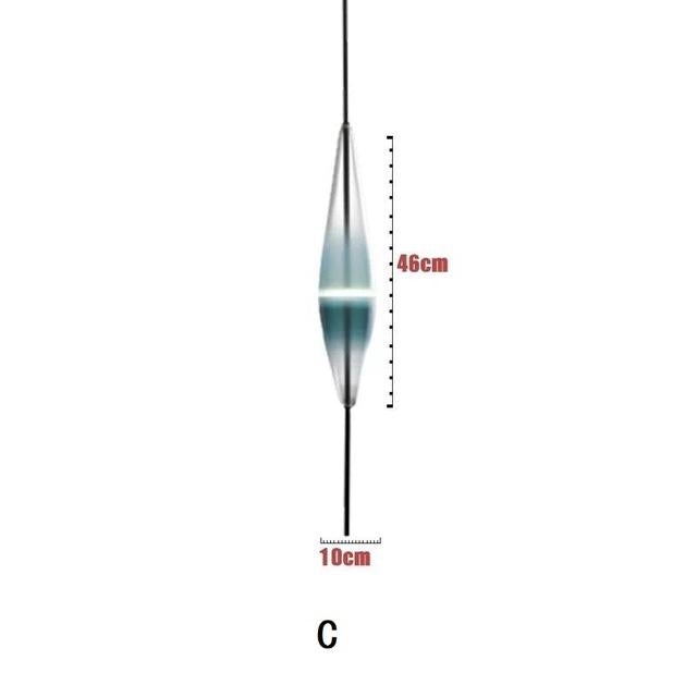 Nordic Art Venice Flow Lake Gradual Glass Chandelier Blue Chromatography Italian Design Lustre Avize Modern Salon