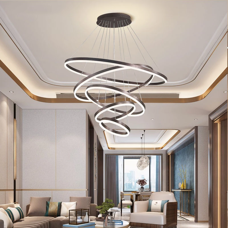 High Quatily Modern Led Pendant Light For Large Living Room Dining Room Kitchen Hotel Hanging Lamp Ceiling Pendant Lamp Luminare