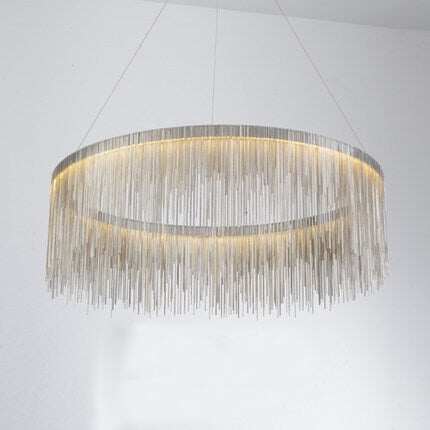 LED Pendant Lights For Living Room Dining Room Light Chrome Golden Body Pendant Lamp Hanging Ceiling Luminaire Home Lamp