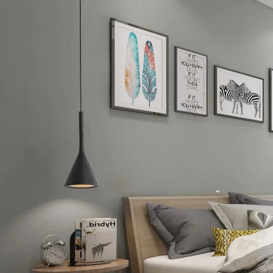 Modern Led Pendant Lights  White Light E27 Hanging Lamp Lampshade Home Chandelier