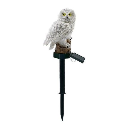 Solar power led garden light outdoor Waterproof energy panel lamp luz solar Owl lighting Path  Yard decoration for ping