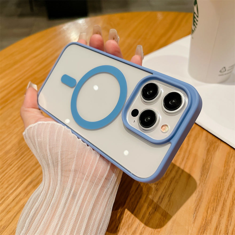 Luxury Shockproof For Magsafe Wireless Charge Case for iPhone 17 16 15 14 13 12 11 Pro Max XR Air Clear Magnetic Bumper Cover