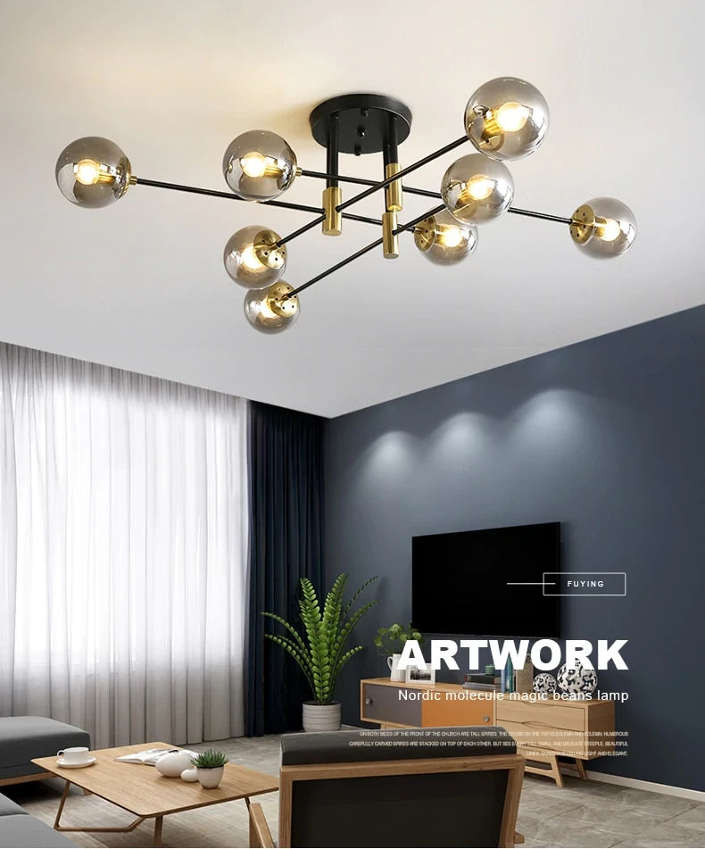 Copper Pendant Light Living Room Brass Pendant Lamps Dining Room Kitchen Fixture Modern Pendant Lights Bedroom Copper Lighting