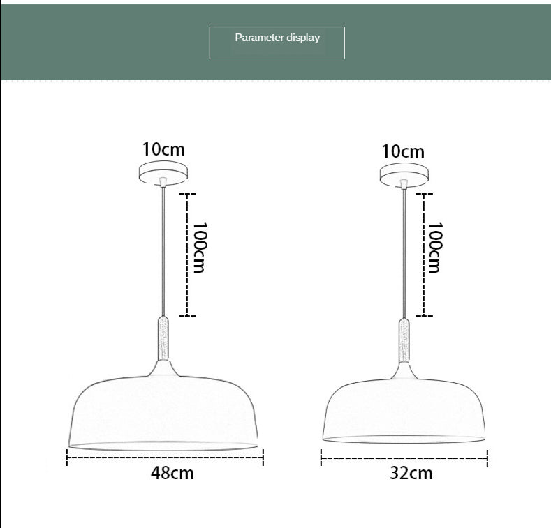 Nordic LED Modern Pendant Lights Living Room Home Decoration Iron Kitchen Dinning Room Hanging Lamps