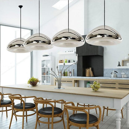 Art Deco Modern Novelty Glass Pendant Light LED E27 With 3 Colors For Parlor Bedroom Dining Room Cafe Hotel Restaurant Office