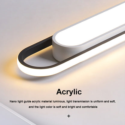 Led Ceil Light Rectangular For Kitchen Home Deco Chandelier Dining Bedrooms Sensor Lamp Modern Ceiling Lights