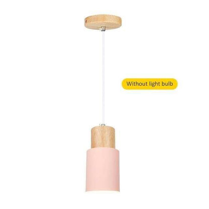 Modern Pendant Lights Nordic Wood Light Loft Pendant Lamps E27 for Dinning Room Home Decoration Restaurant Lamp Hotel