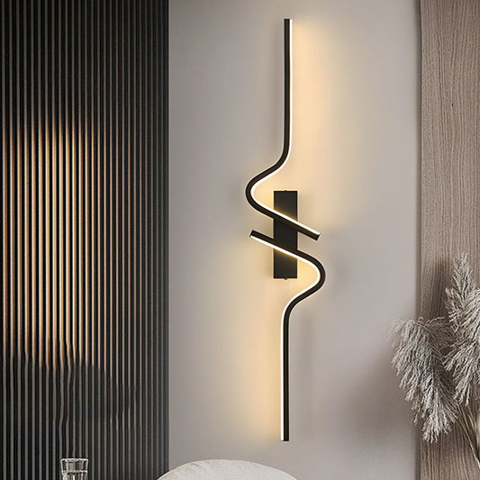 Mordern LED Wall Lamps Long Strip Up and Down LED Wall Lights Bedroom Bedside Hallway Lighting Wall Sconce