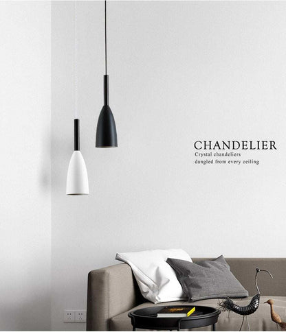 Nordic simple pendant light E27 LED modern  led hanging lamp for bedroom living room lobby restaurant bar Art creative lightings