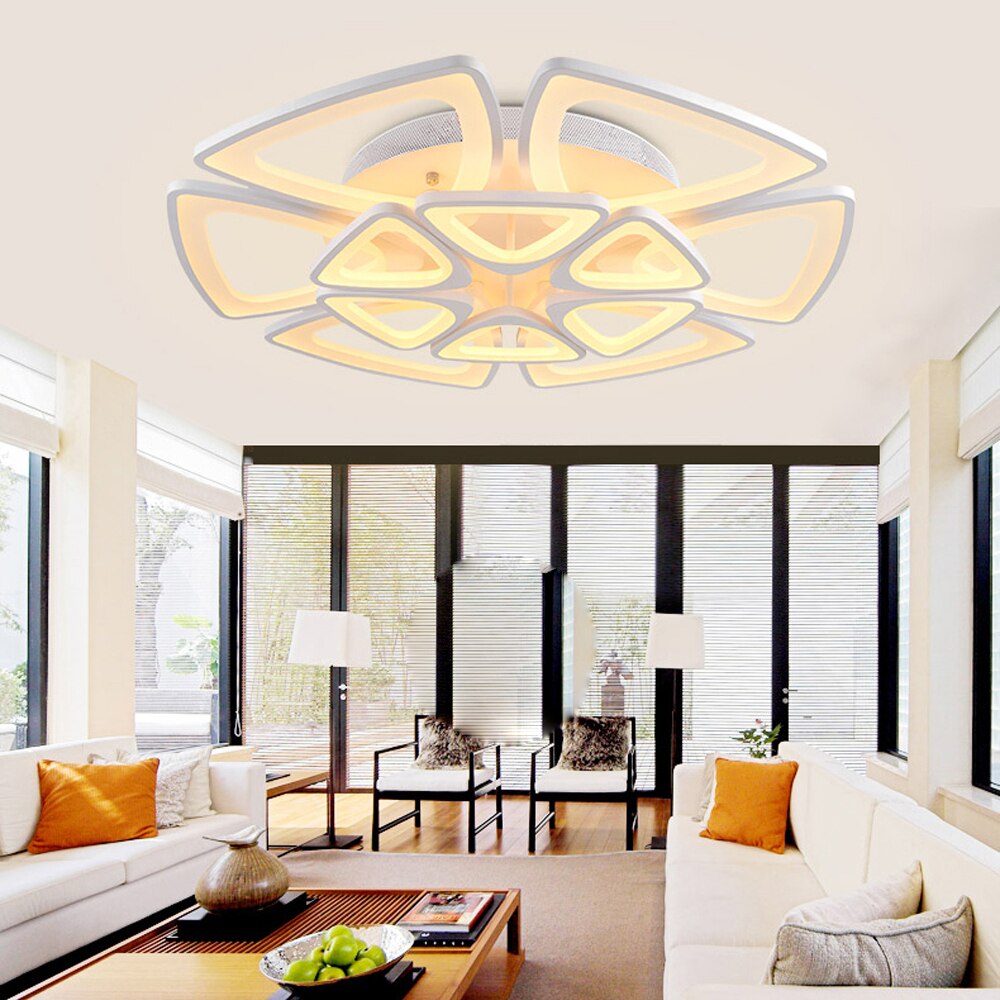 LED Modern Flower Iron Acryl  LED Lamp.LED Light.Ceiling Lights.LED Ceiling Light.Ceiling Lamp For Foyer Bedroom Dinning Room