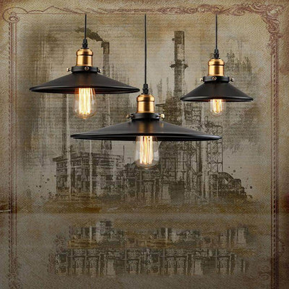 Edison Loft Style Vintage Industrial Retro Pendant Lamp Light e27 Holder Iron Restaurant Bar Counter Attic Bookstore Lamp