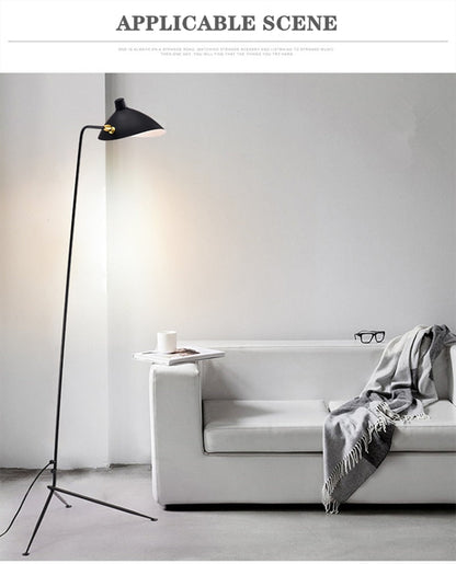 Designer Tripod Floor Lamp Nordic Adjustable Spider arm Stand light Loft Industrial Living Room bedroom decor indoor lighting