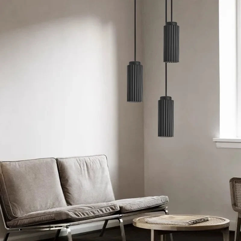 Modern Pendant Light Led Bedside Creative Nordic Restaurant Bar Table Lighting Long-line Master Decor Lamp