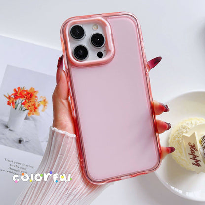Jelly Candy Wave Silicone Phone Cases for iPhone 16 15 14 Plus 13 12 11 Pro Max Soft Bumper Shocckproof Transparent Phone Cover