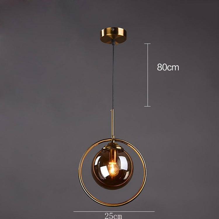Modern Simple Bar Lamp Aisle Bedside Restaurant Small Chandelier Creative Personality Nordic Bedroom Chandelier