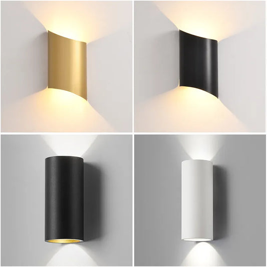 Nordic LED Wall Lamp Bedroom Bedside Lamps Modern Living Room Background Wall Lights Indoor Decoration Stair Lighting