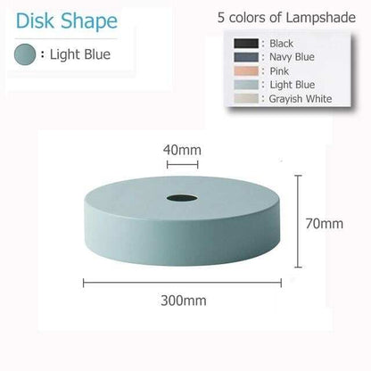 Nordic Loft Simple Pendant Lights E27 LED Modern Creative Hanging Lamp Design DIY For Bedroom Living Room Kitchen Restaurant