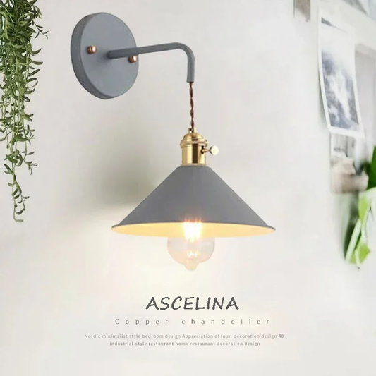 Retro Wall Lamp Vintage Home Decor Wall Light For Living Room Bedroom Balcony Hallway Bar Colorful Industrial Lighting Fixture