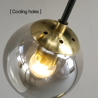 Copper Pendant Light Living Room Brass Pendant Lamps Dining Room Kitchen Fixture Modern Pendant Lights Bedroom Copper Lighting