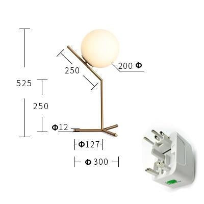 DX Modern Living room/Bedroom/Minimalist/Restaurant Pendant Light Nordic Clothing Decoration Glass Ball Pendant Lamp