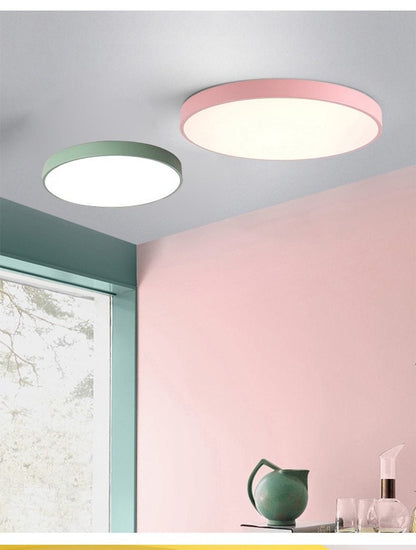 ltra-thin LED Ceiling Lamp Living Room Lighting Remote Control Simple Modern Bedroom Lamp Restaurant Home Balcony Lighting